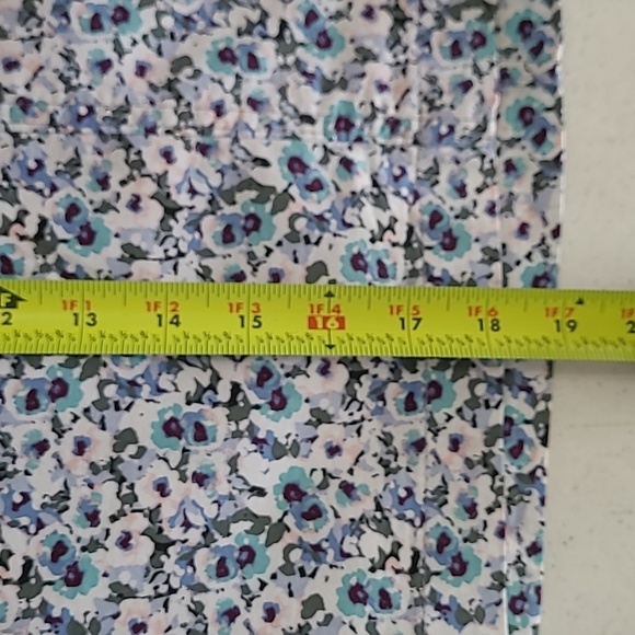 Lee Blue Floral Skort size 20 - Picture 8 of 8